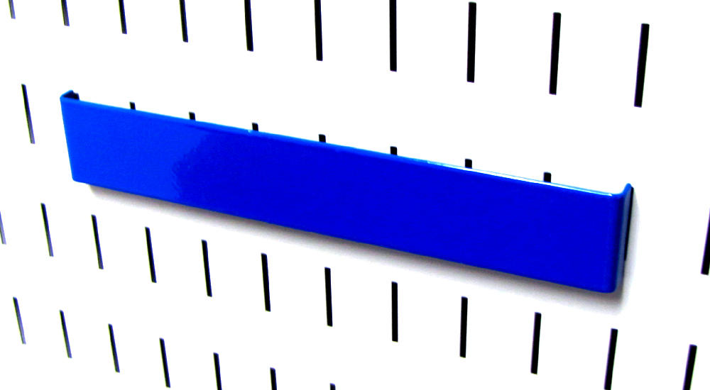 8in Slotted Metal Pegboard Accessory Hanger - 10-AH-008
