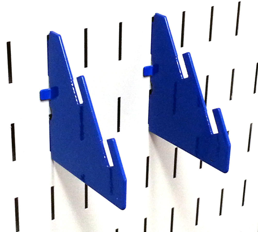 Slotted Metal Pegboard Slotted Bracket Pair - 10-CN-104