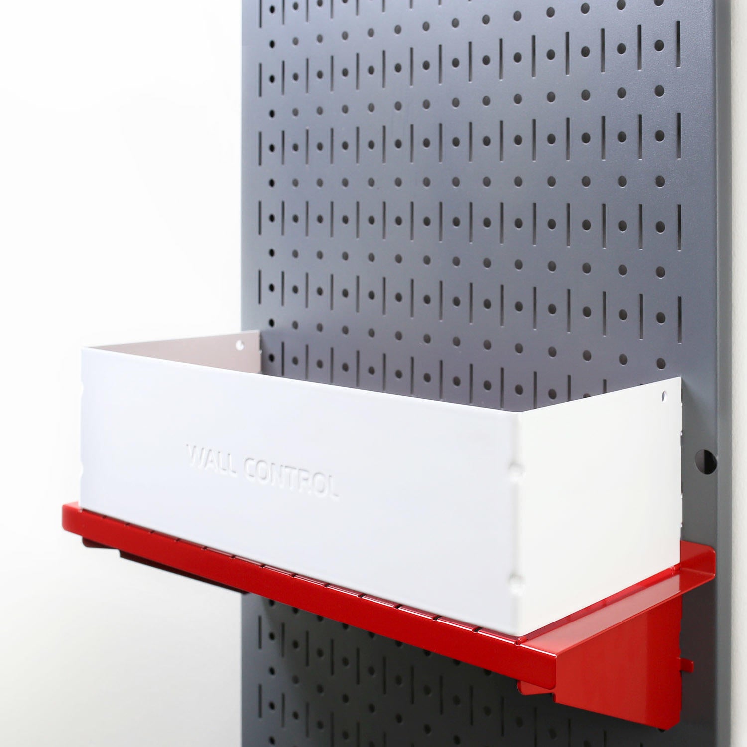 6in Deep Shelf Guard and Wall Containment Stabilizing Bracket - 10-LP-1406