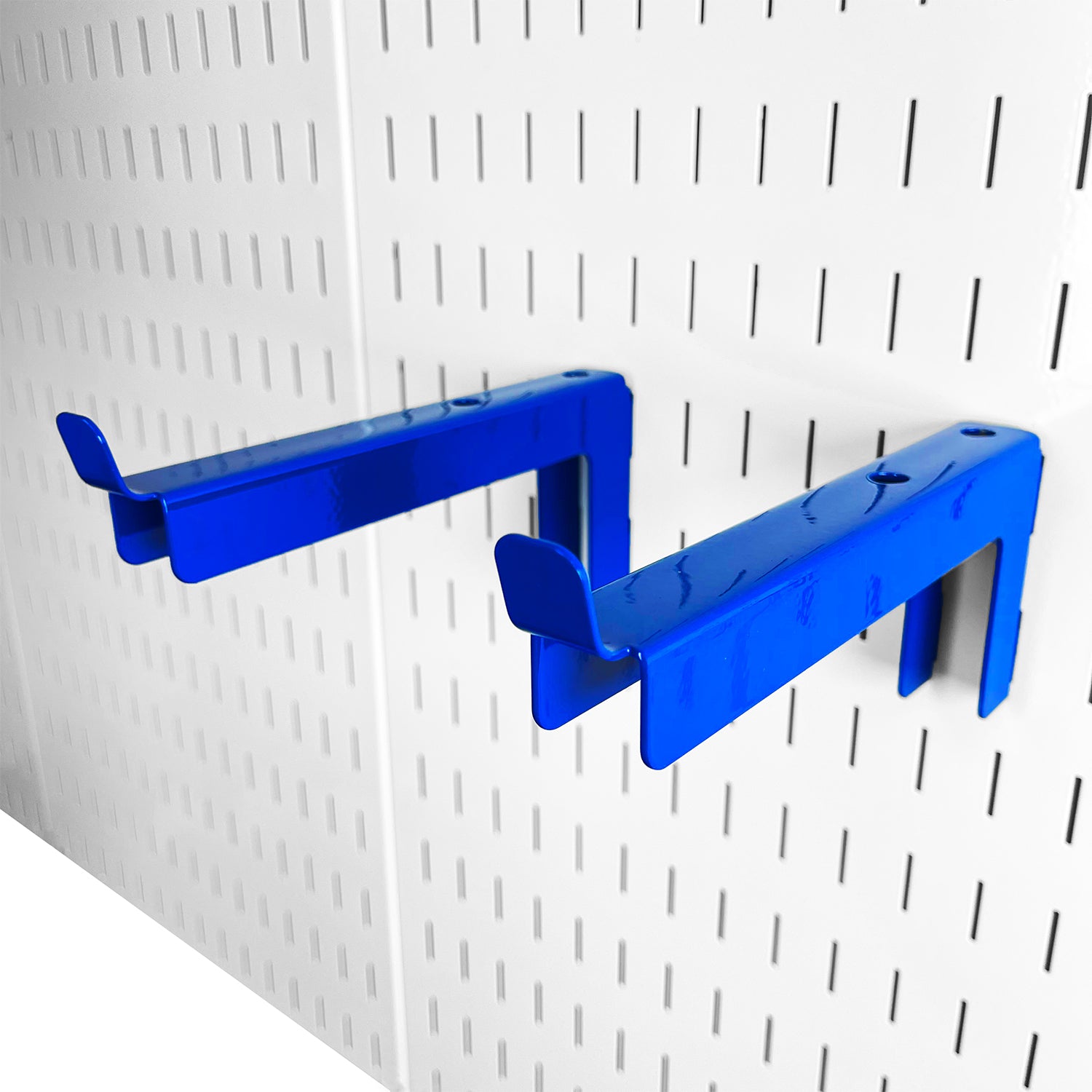 8in Long Heavy Load Sturdy Pegboard Wall Hook Pair - 10-SAS-0108