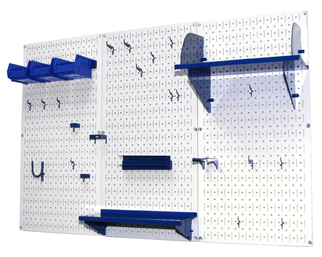 4ft Metal Pegboard Premium Tool Storage Kit - Toolboard with Hooks