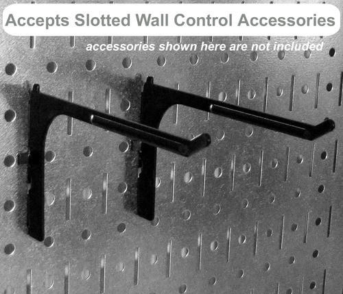 wall control pegs in metal pegboard