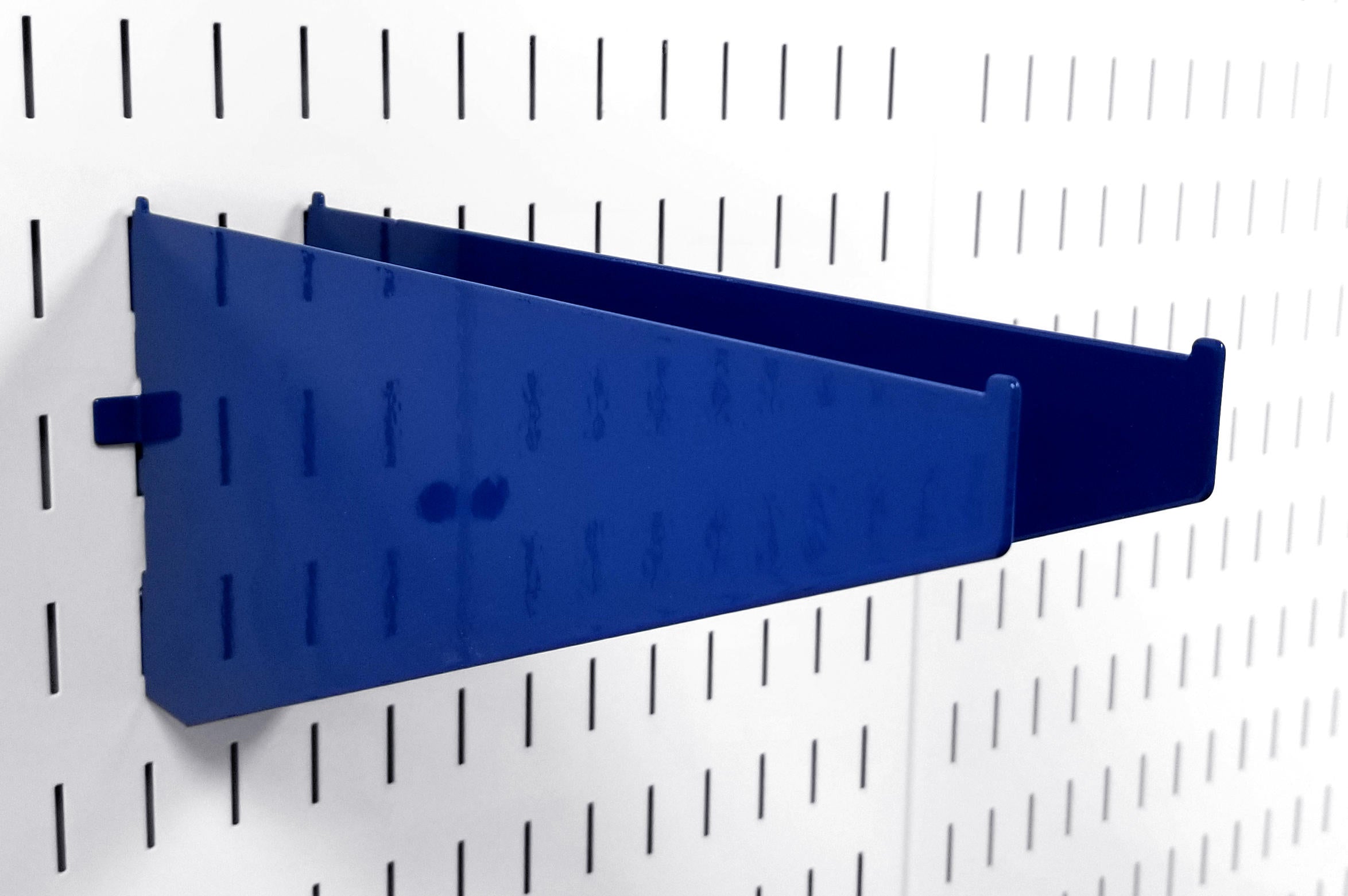 Pegboard Shelf Brackets & Clamp Rack Brackets for Wall Storage - 4 to 12 Inch Shelf Bracket Pair & Clamp Bracket Pair