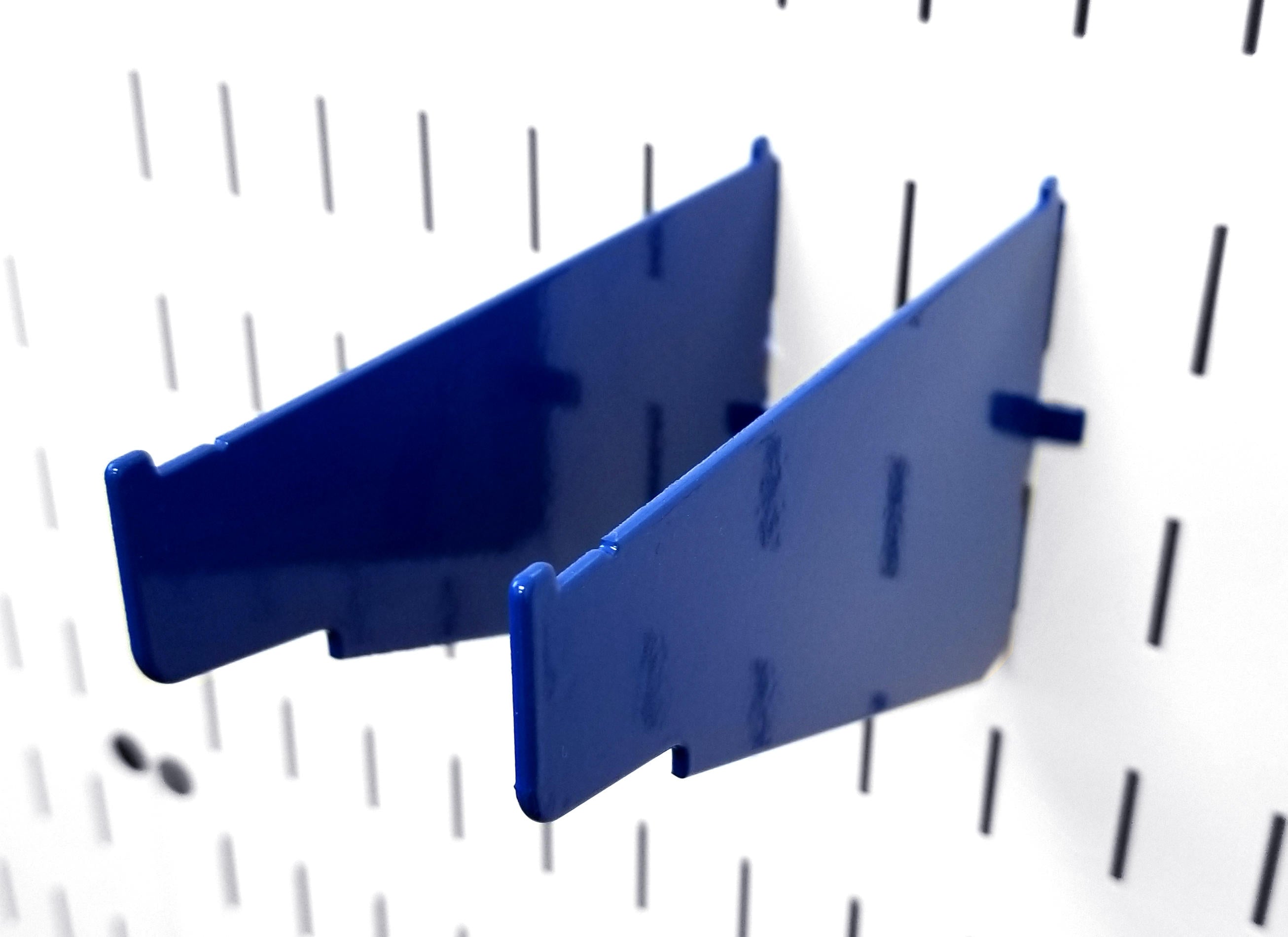 Pegboard Shelf Brackets & Clamp Rack Brackets for Wall Storage - 4 to 12 Inch Shelf Bracket Pair & Clamp Bracket Pair