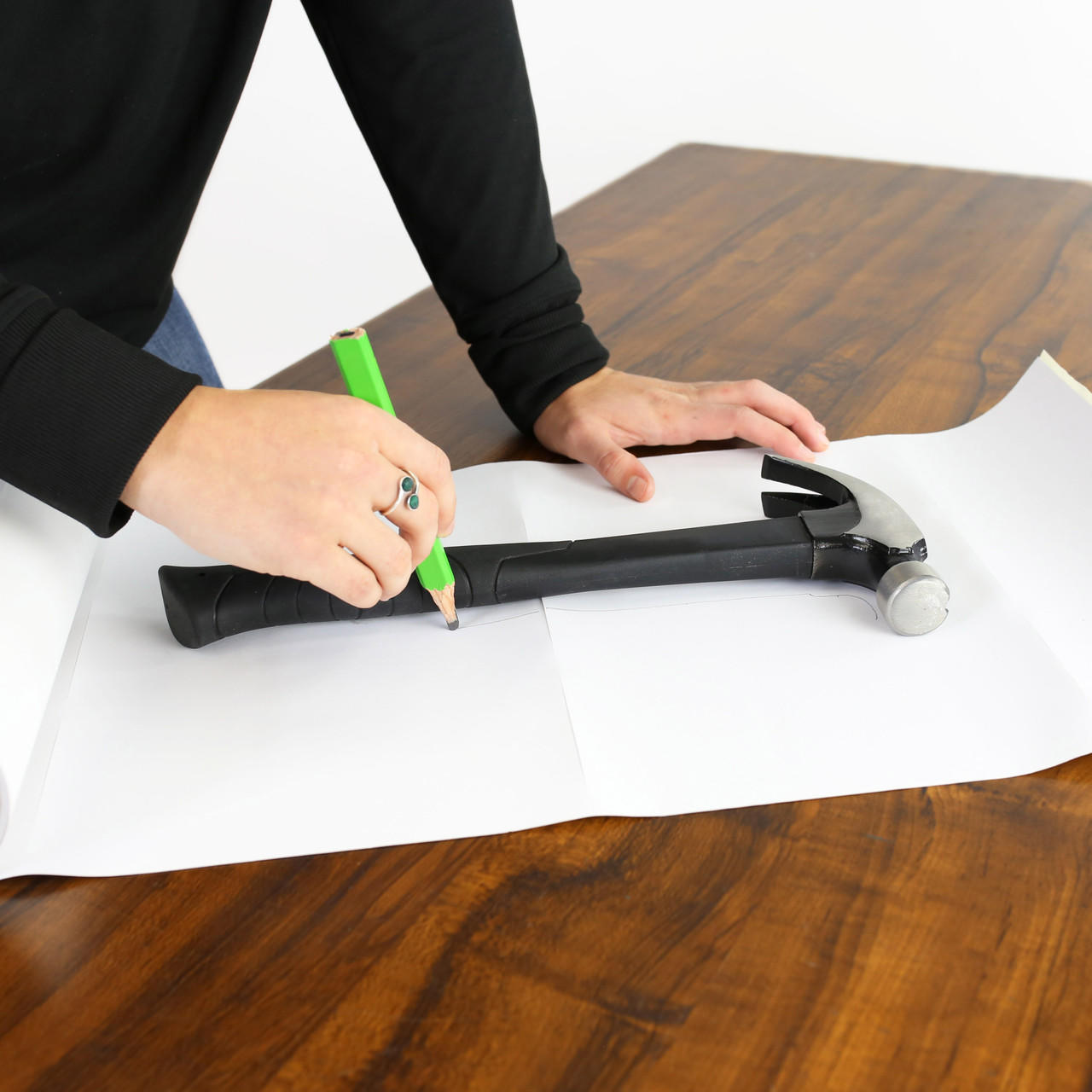 Tool Outlines for Pegboard Tool Placement