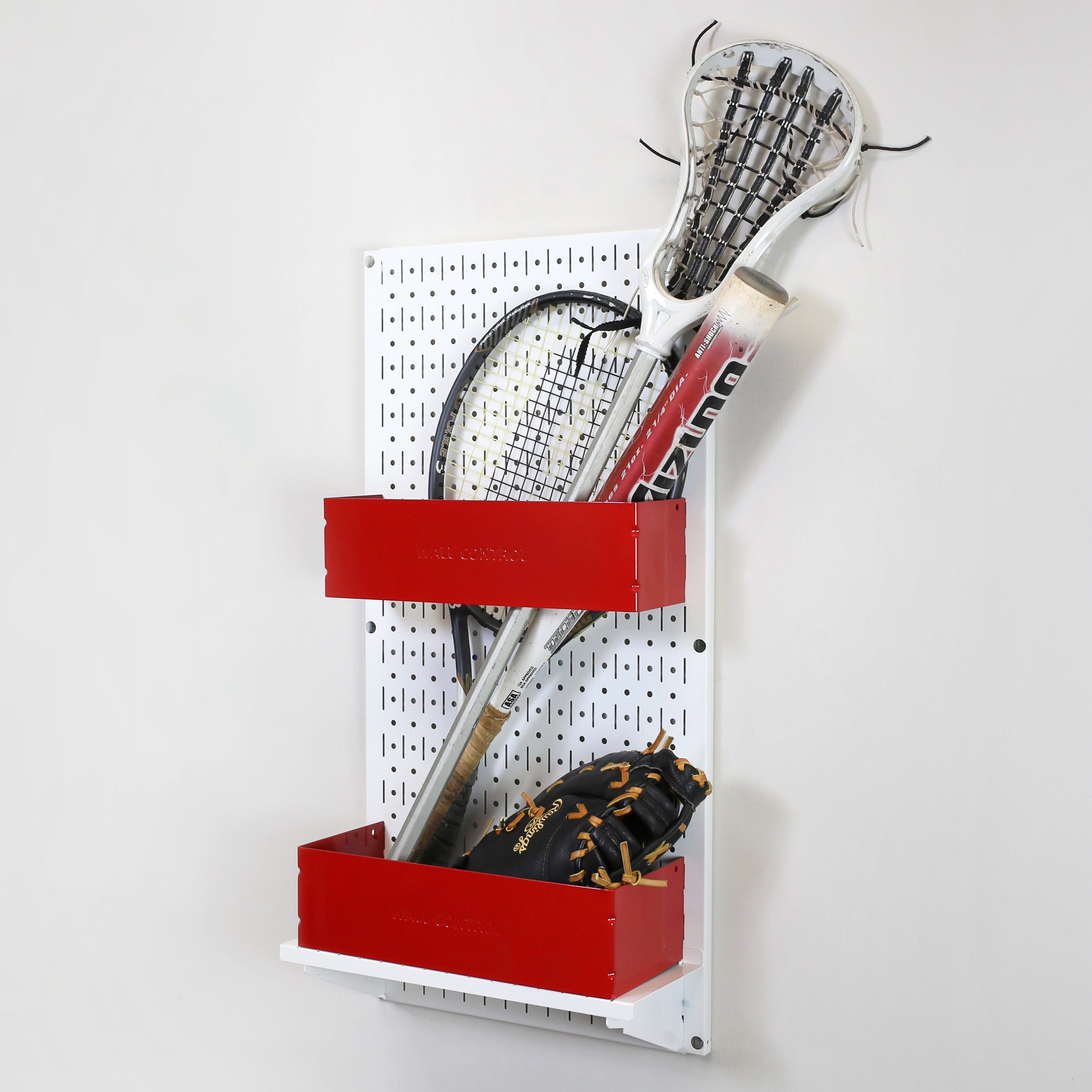 9in Deep Shelf Guard and Wall Containment Stabilizing Bracket - 10-LP-1409