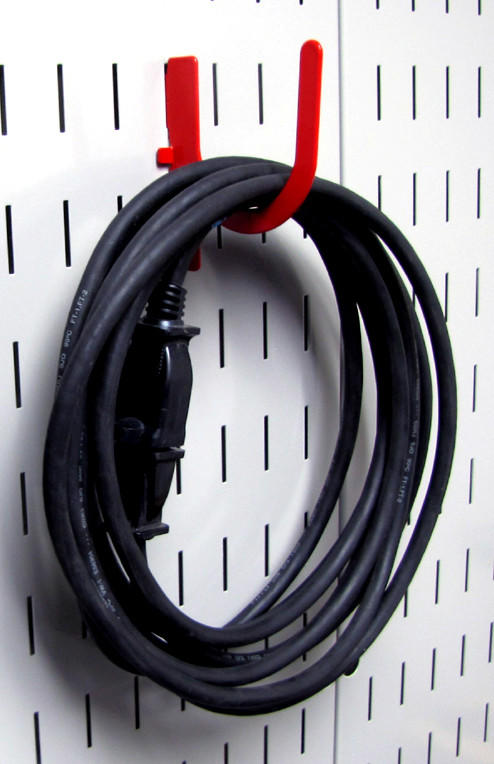 Red Pegboard Hook