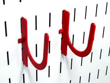 Red Wall Control Peg Hooks