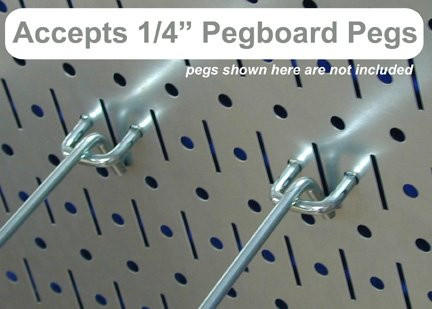 Wall Pegboard Strip Garden Tool Pegboard Hook Shovel Rake Rack Oragnizer