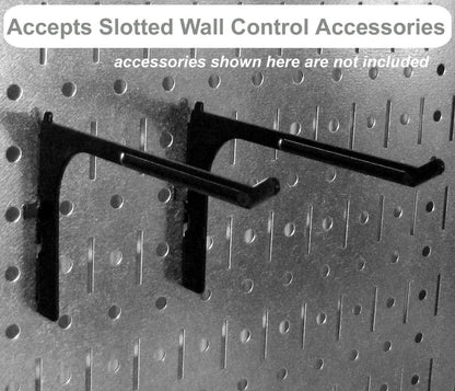 Galvanized Steel Peg Boards from Wall Control