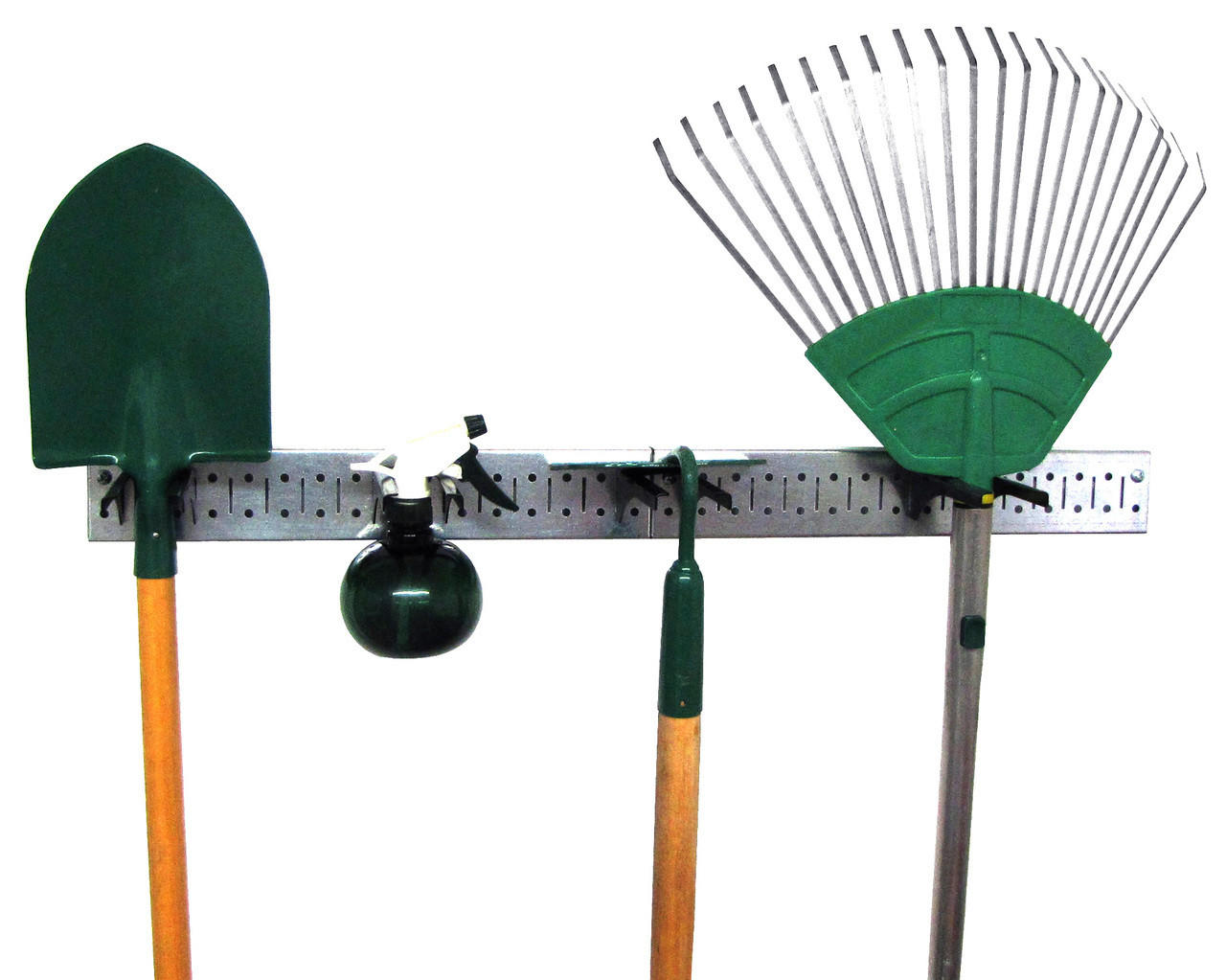 Garden Tool Pegboard Strip Metal Pegboard Rail for Garden Tools