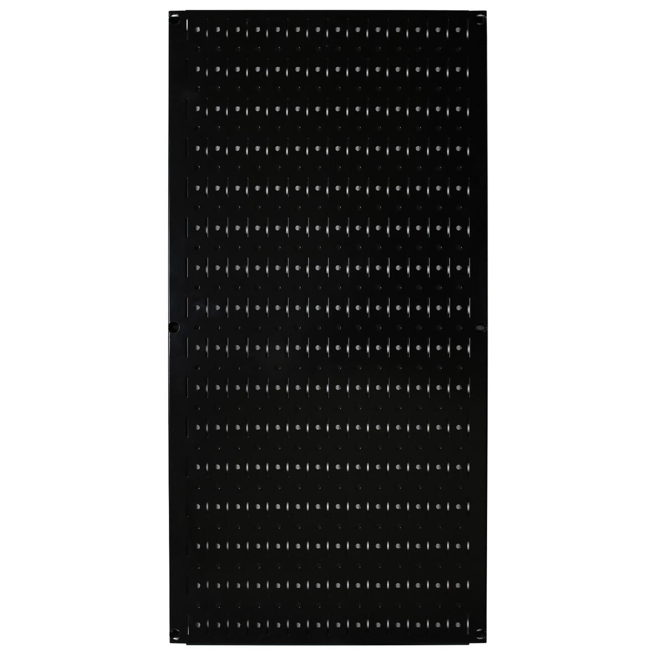 Black Wall Control Metal Peg Board